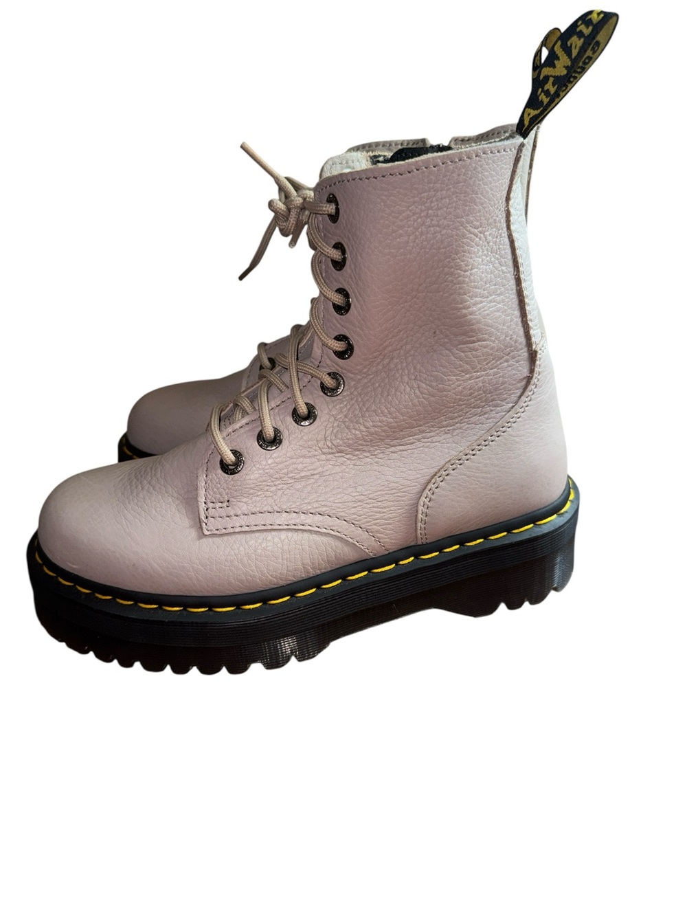 DR MARTENS Jadon III Boots! Size 9 Women’s. Vintage Taupe. New.